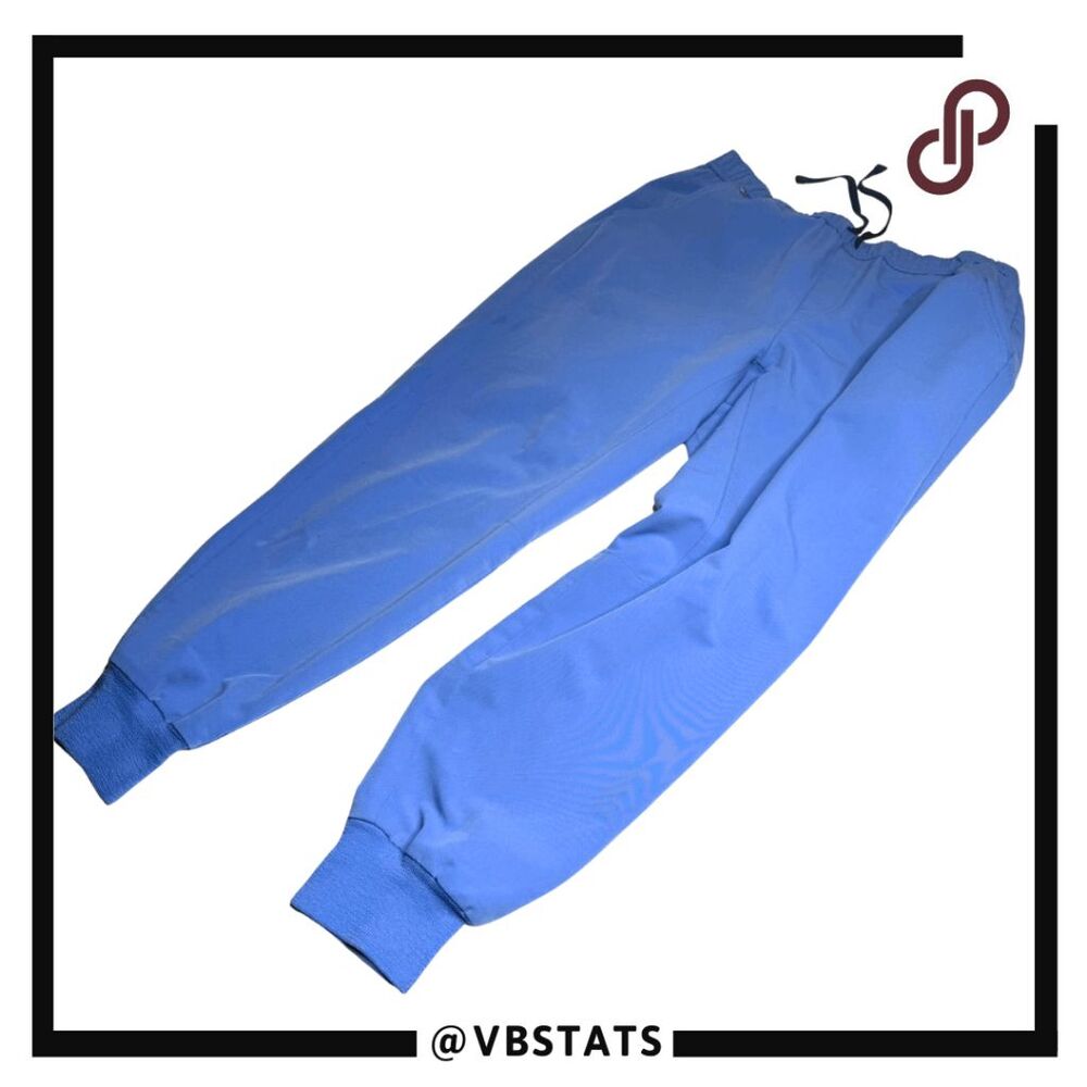 Figs Mens Tansen Drawstring Medical Jogger Scrub Pants Royal Blue Size‎ Large